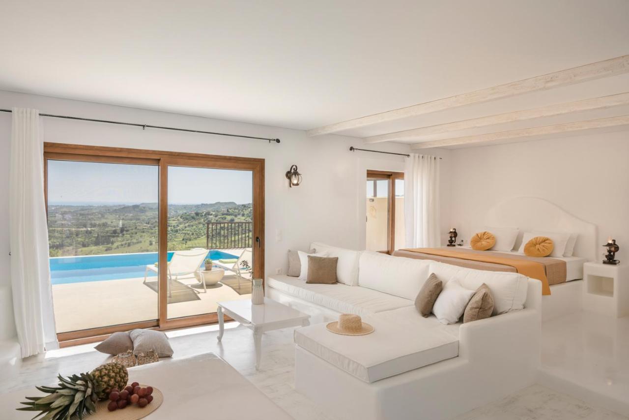 Akrolithos Villas Kouvalata Dış mekan fotoğraf