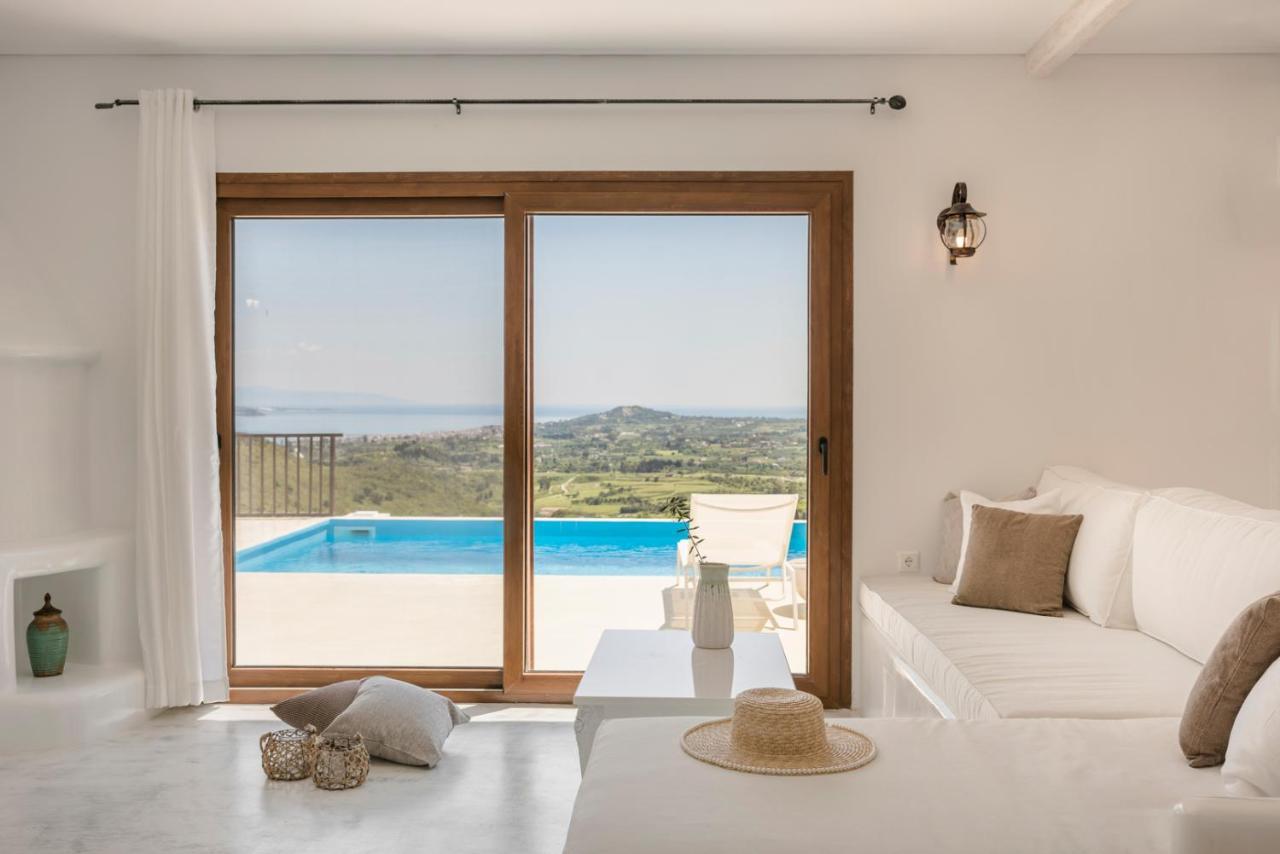 Akrolithos Villas Kouvalata Dış mekan fotoğraf