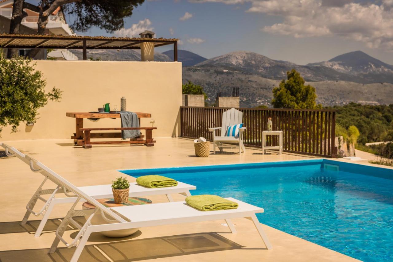 Akrolithos Villas Kouvalata Dış mekan fotoğraf