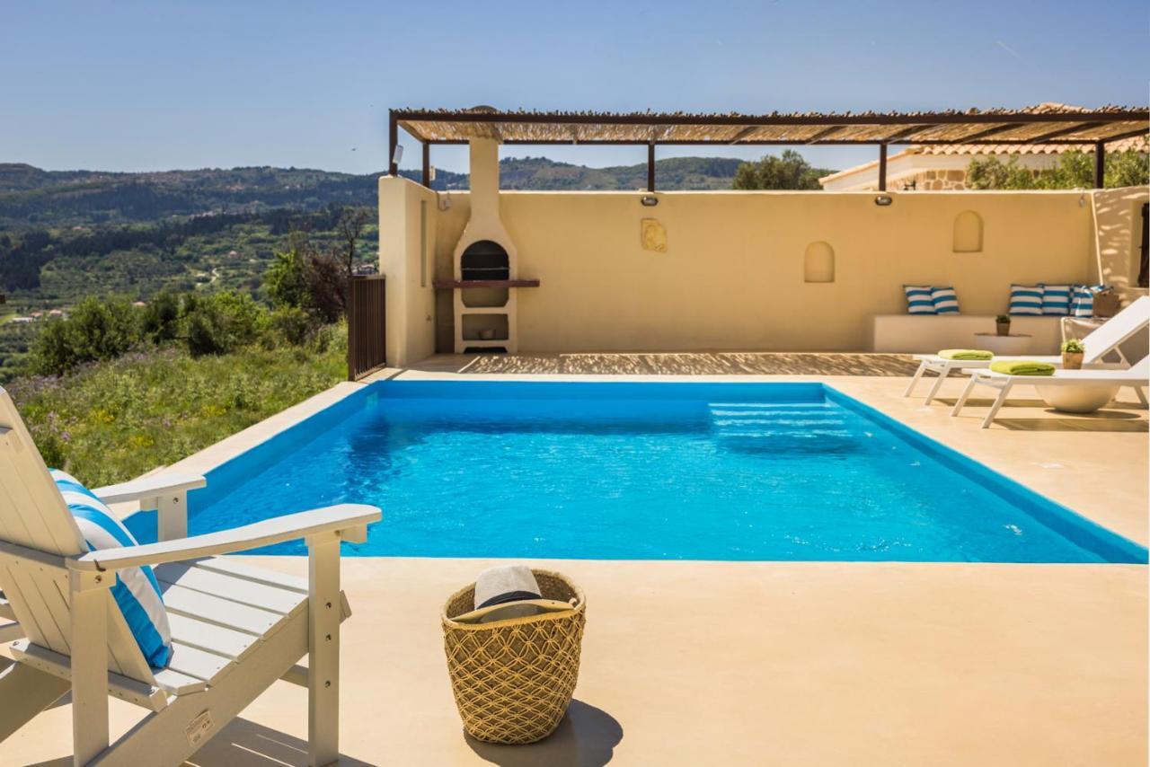 Akrolithos Villas Kouvalata Dış mekan fotoğraf